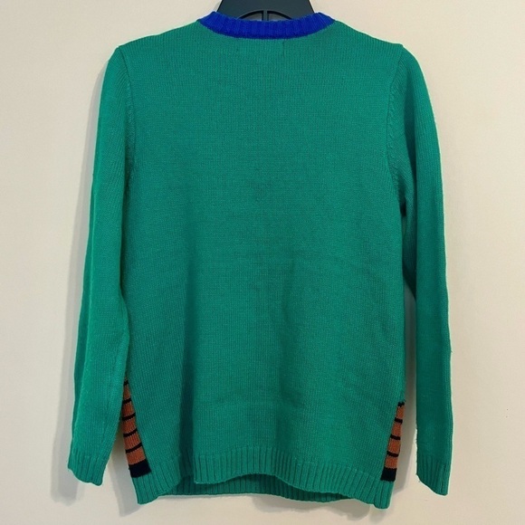 33DEGREES Ugly Christmas Festive Holiday Crewneck‎ Knit Sweater Santa Size Large - Picture 2 of 12